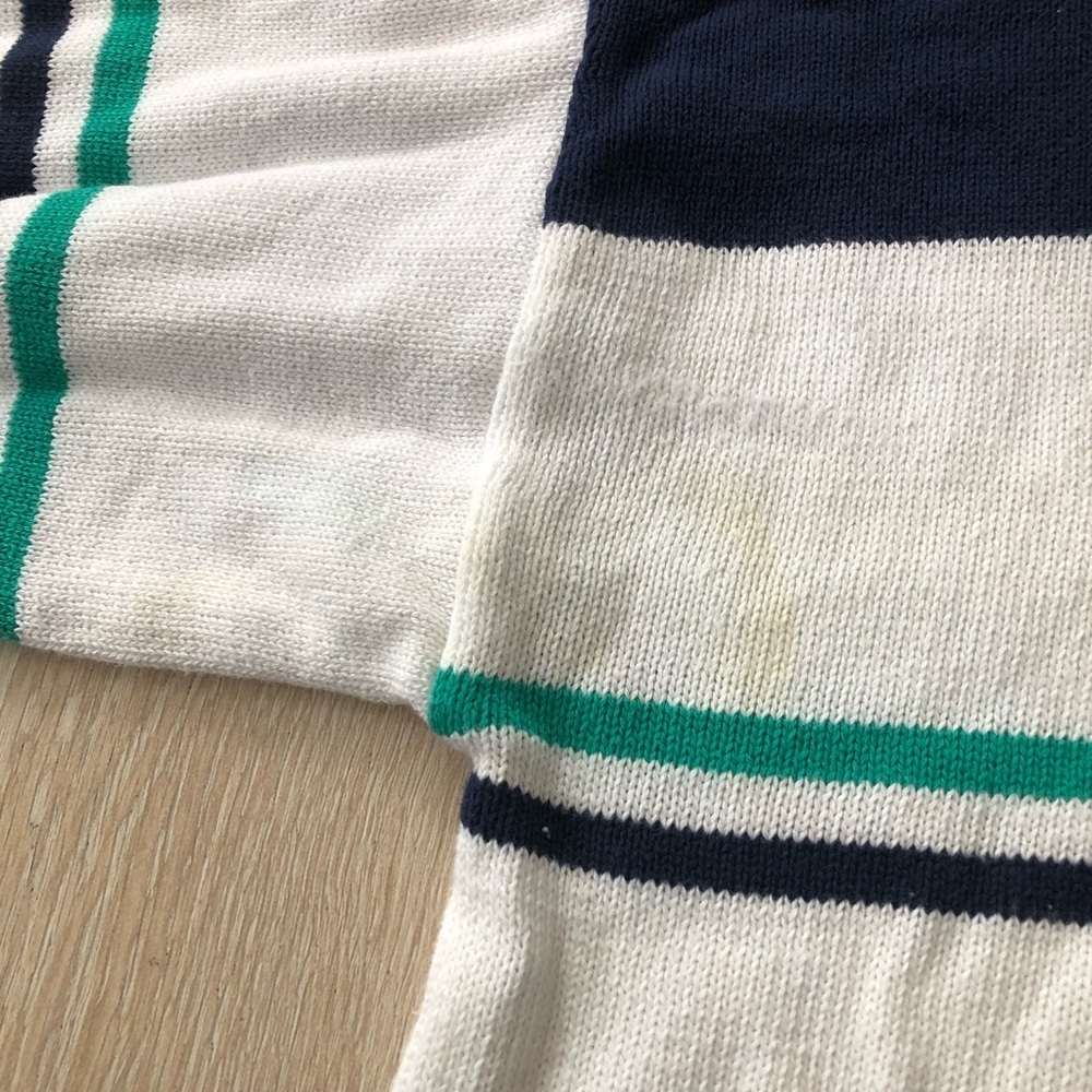 Vintage Cricketeer Sport Embroidered Crest Logo Sweater Size L Rowing Challenge - Picture 2 of 11